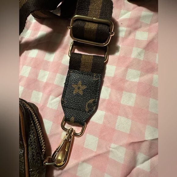 Louis Vuitton Danube Micro Mini Strap Brown Monogram Canvas Cross Body Bag - Picture 3 of 7